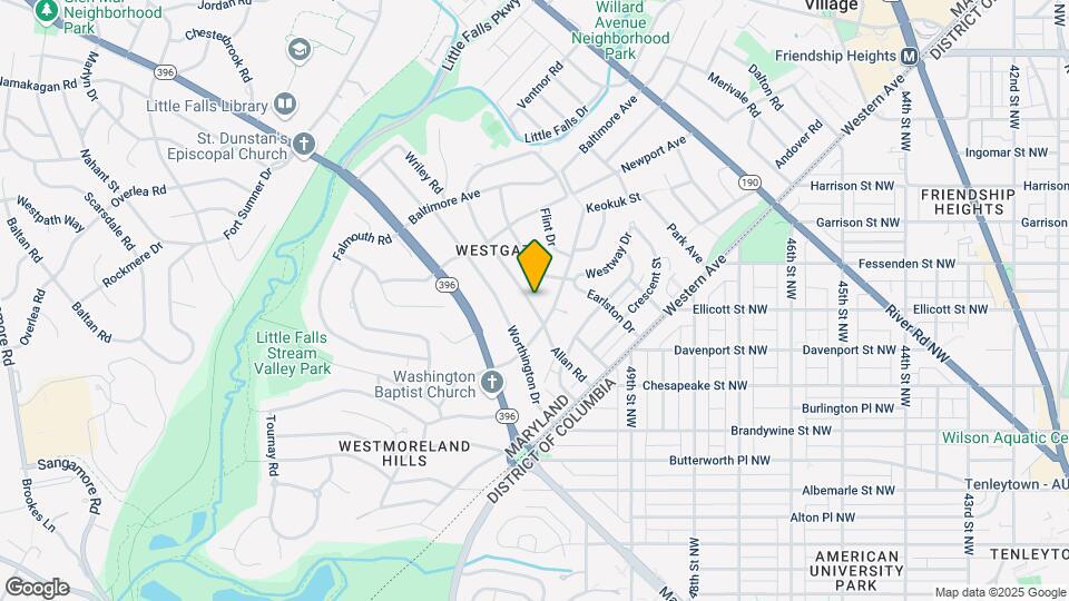 5005 Allan Rd Map and Location Details