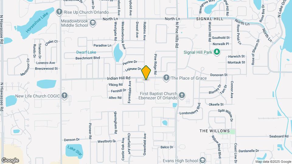 3553 Greenfield Ave Map and Location Details