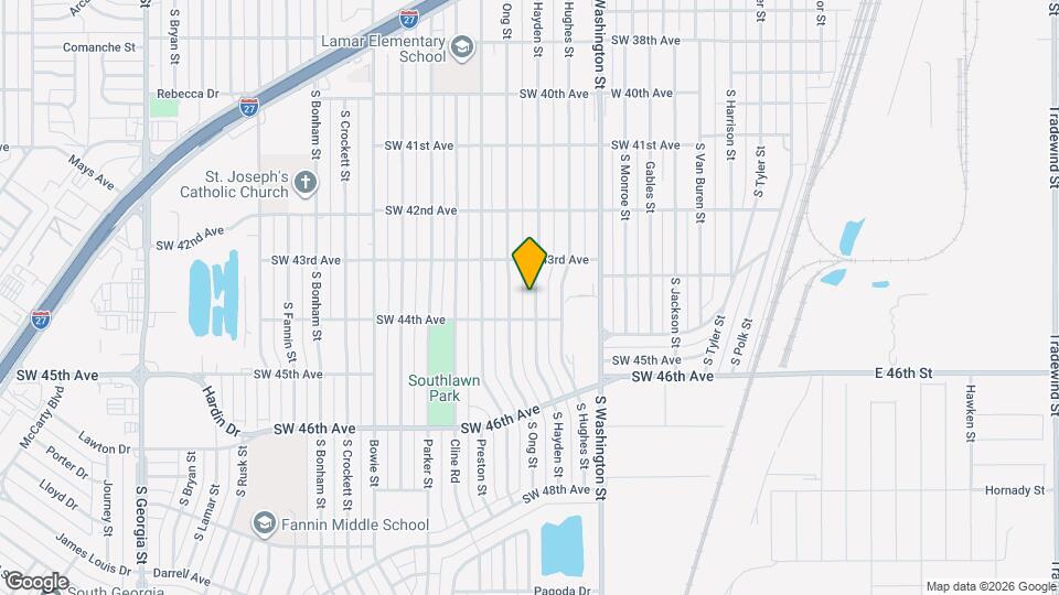 4312 S Hayden St Map and Location Details
