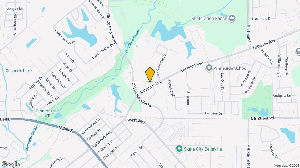 1829 Lebanon Ave Map and Location Details