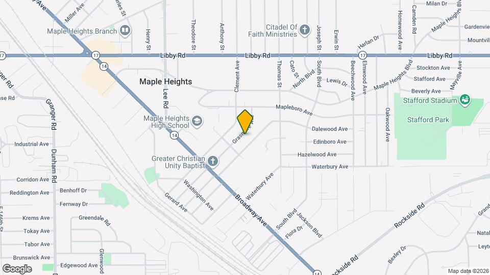 5483 Grasmere Ave Map and Location Details