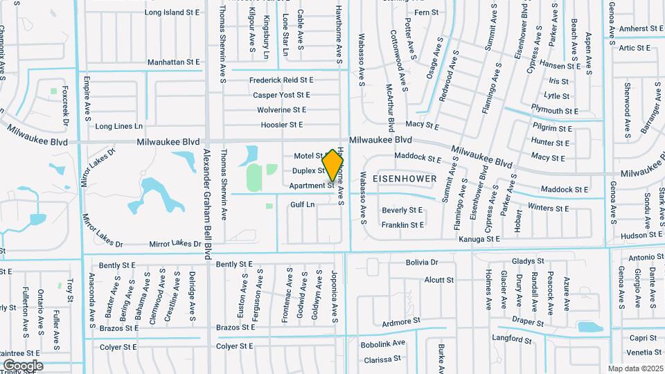 884 Apartment St Map and Location Details