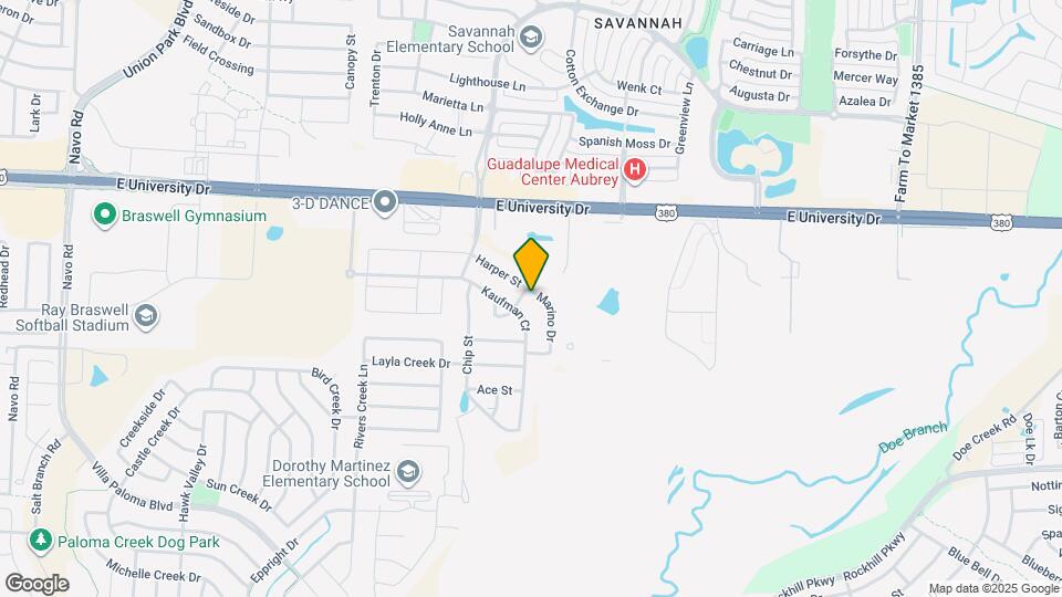 3604 Harper St Map and Location Details