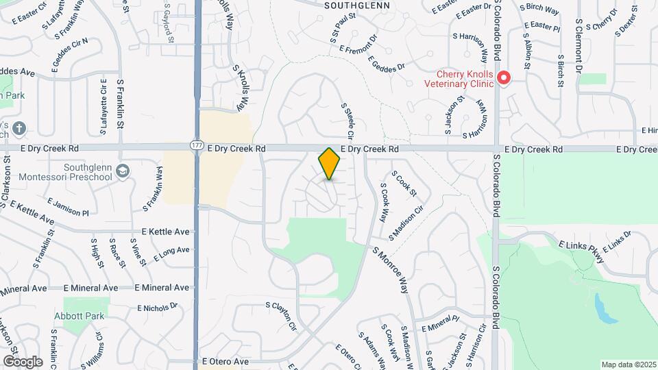 7592 S Cove Cir Map and Location Details