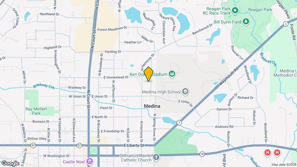 455 Ridge Dr Map and Location Details
