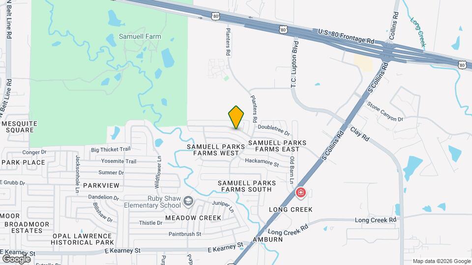 1436 Wheatfield Dr Mapa y Detalles de la Ubicación