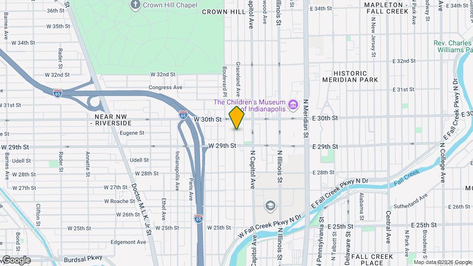 2927 Boulevard Pl Map and Location Details