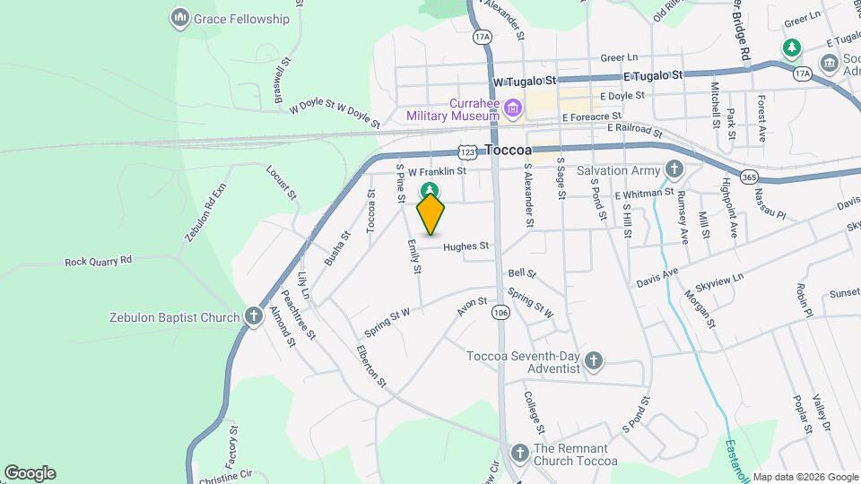 182 Hughes St Map and Location Details