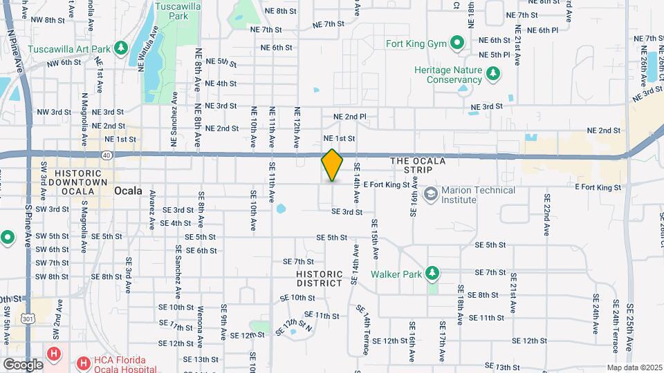 121 SE 13th Ave Map and Location Details