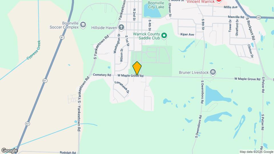 Boonville Multi-Family Portfolio Map and Location Details