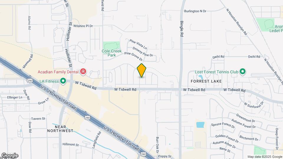 5822 Black Gum Dr Map and Location Details