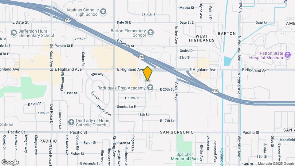2073 Guthrie St Map and Location Details