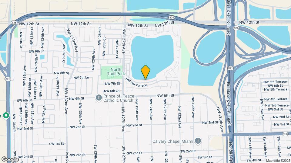 12423 NW 7th Ln Map and Location Details