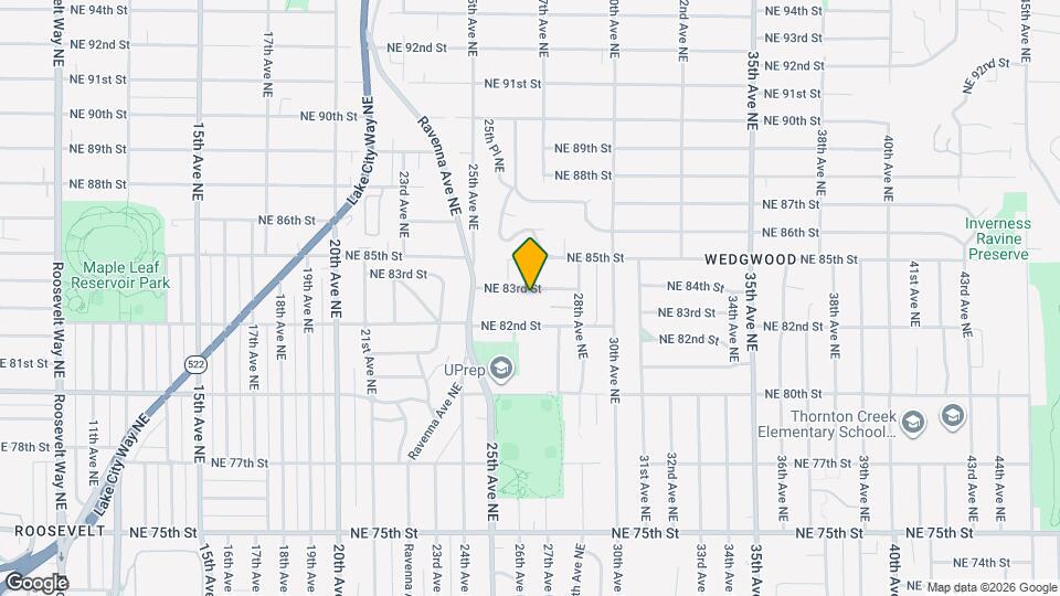 2547 NE 83rd St Map and Location Details