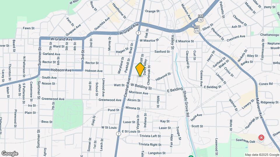 406 Oakcliff Map and Location Details