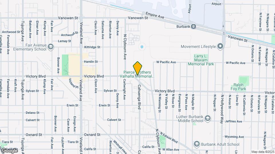 10621 Victory Blvd Mapa y Detalles de la Ubicación