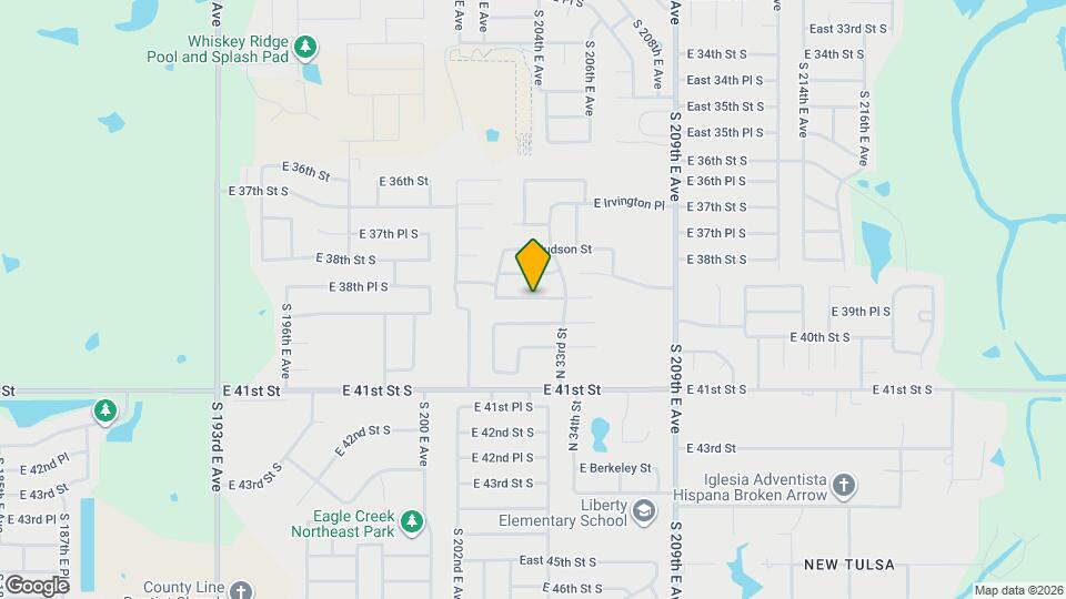 3311 E Fairmont Pl Map and Location Details