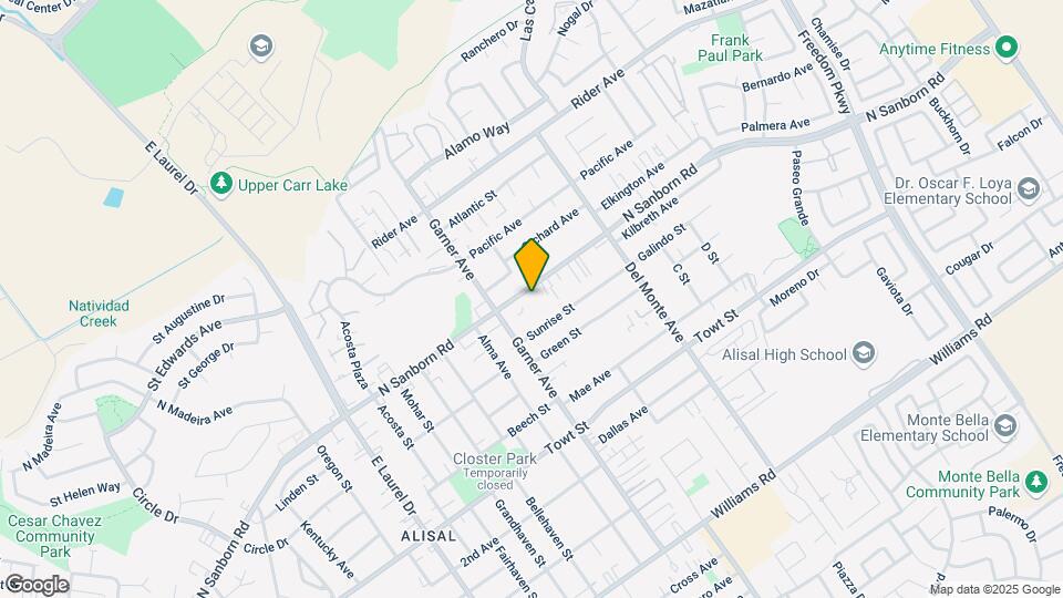 1030-1034 N Sanborn Rd Map and Location Details