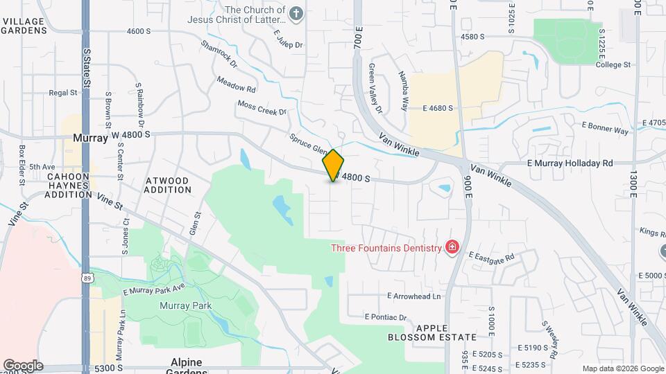 4815 S Lincoln St Mapa y Detalles de la Ubicación