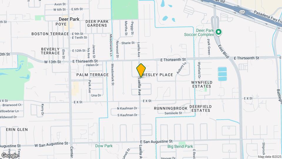 1101 Ellen Dr Map and Location Details