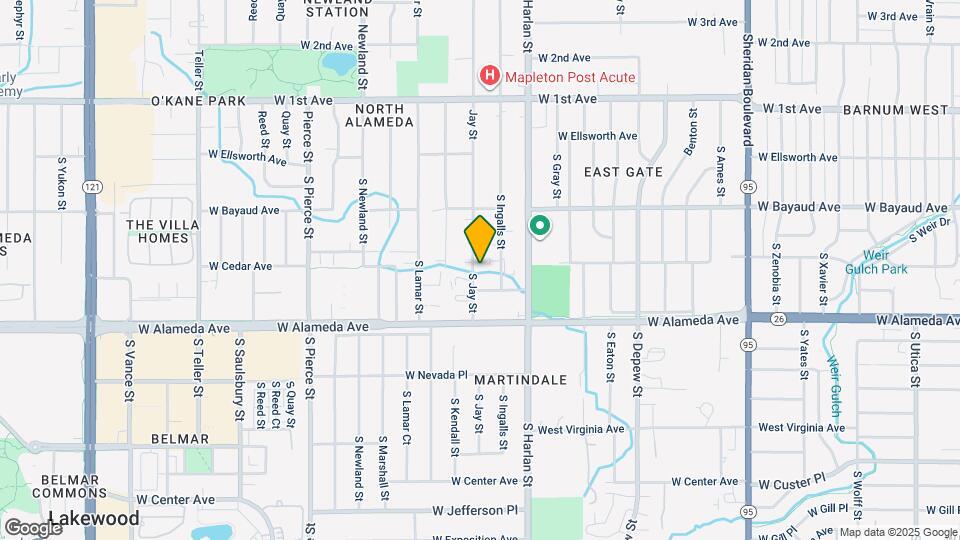 220 S Jay St Map and Location Details