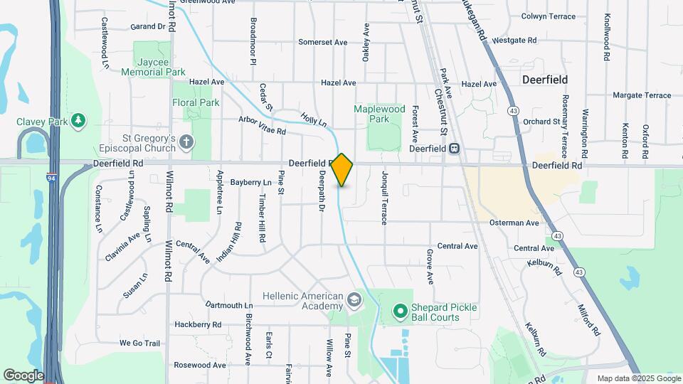 1160 Osterman Ave Map and Location Details