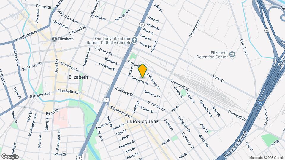 879 Lafayette St Map and Location Details