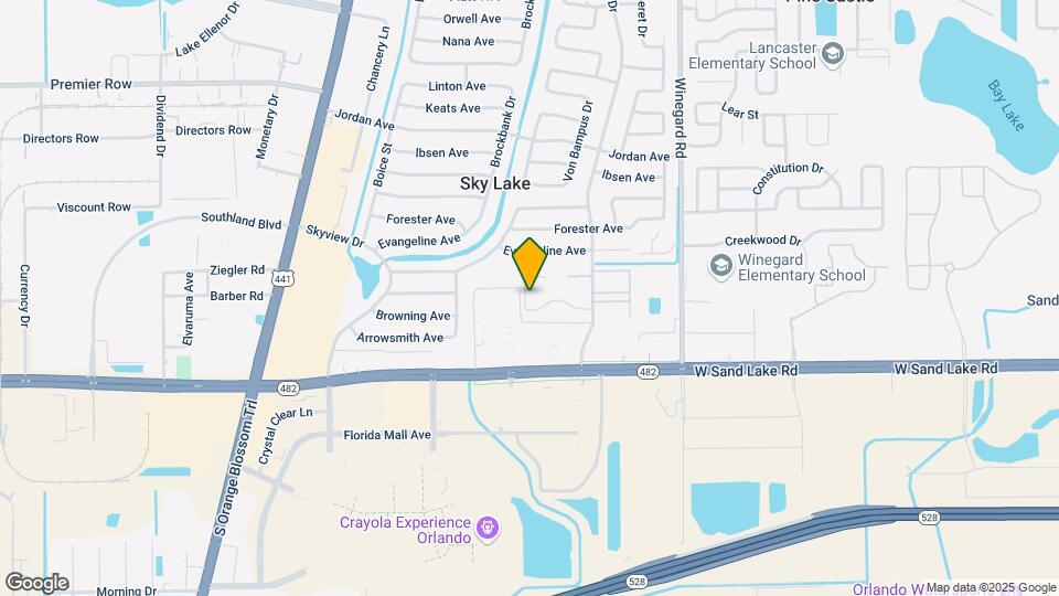 847 Sky Lake Cir Map and Location Details