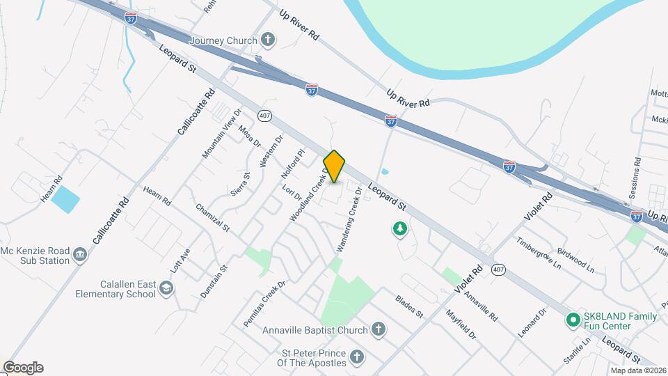 11641 Leopard St Map and Location Details