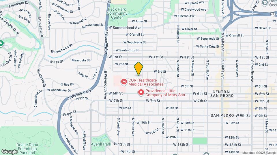 1320 W 4th St Map and Location Details
