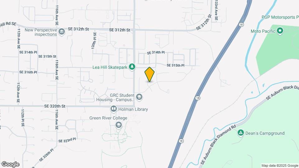 12504 SE 318th Way Map and Location Details