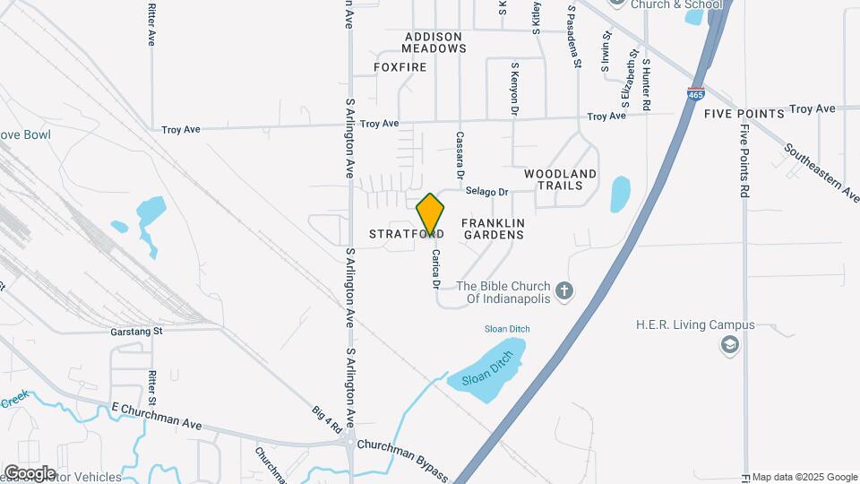 3310 Carica Dr Map and Location Details