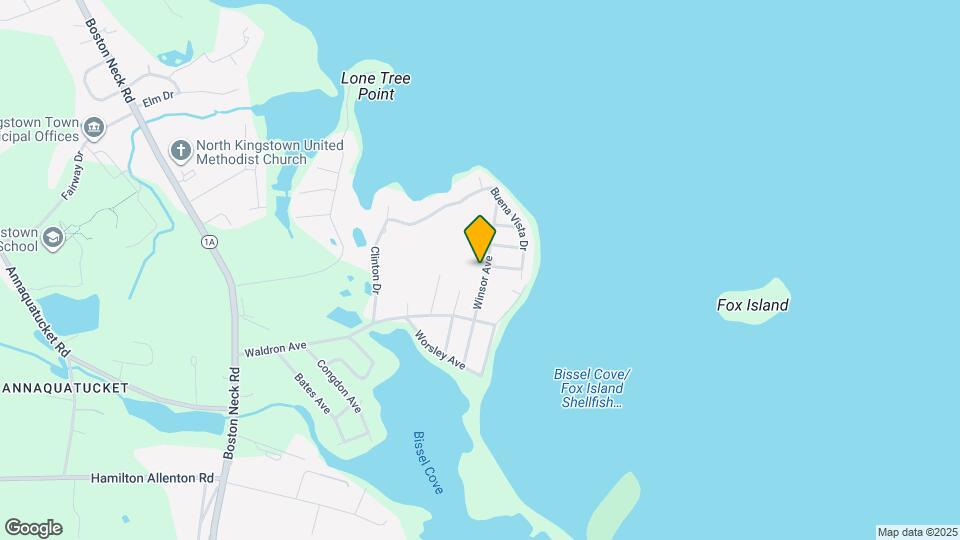 110 Winsor Ave Map and Location Details