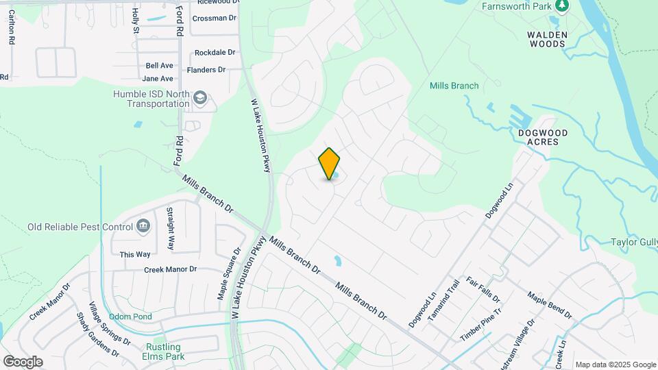 3330 Dovetail Hollow Ln Map and Location Details
