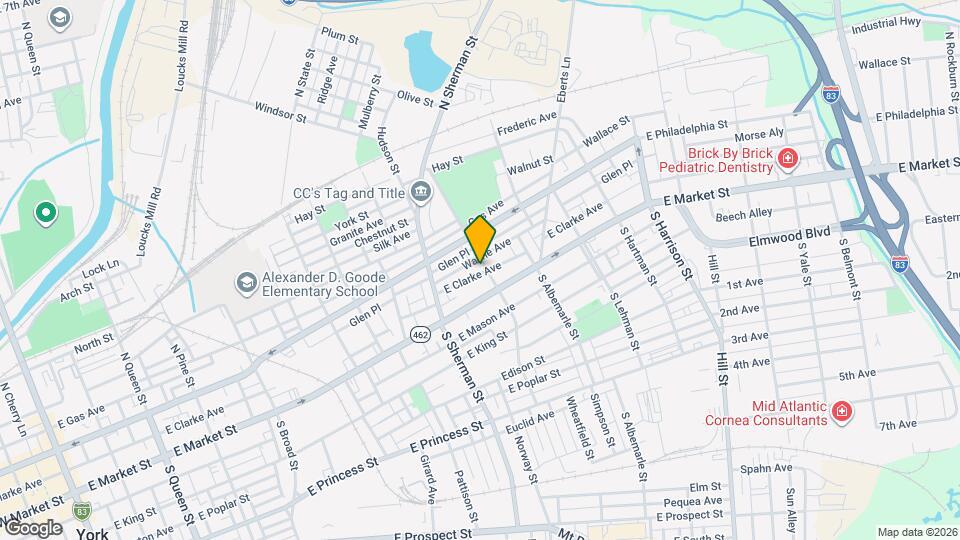 34 N Tremont St Map and Location Details