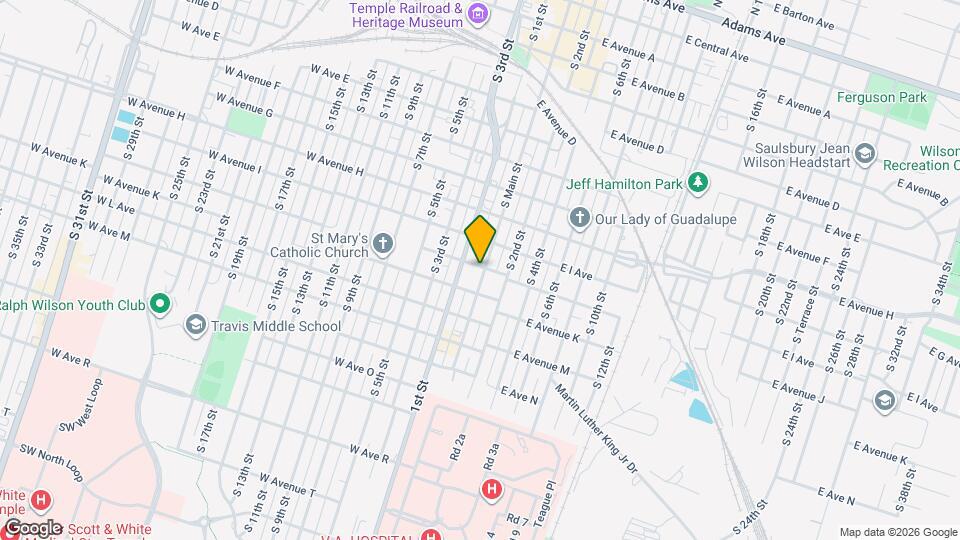 1002 S Main St Mapa y Detalles de la Ubicación