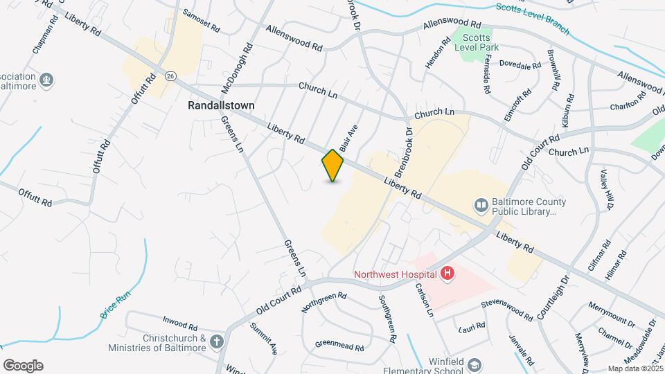 Parkview at Randallstown, 62 yrs old & better Map and Location Details