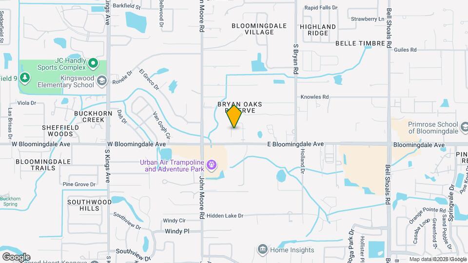 3124 Bloomingdale Villas Ct Map and Location Details