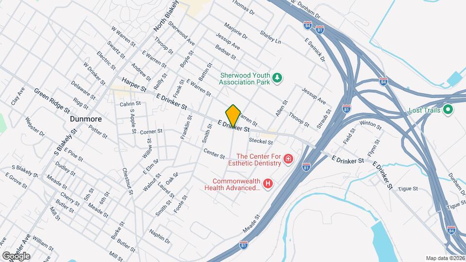 104 Hill St Map and Location Details