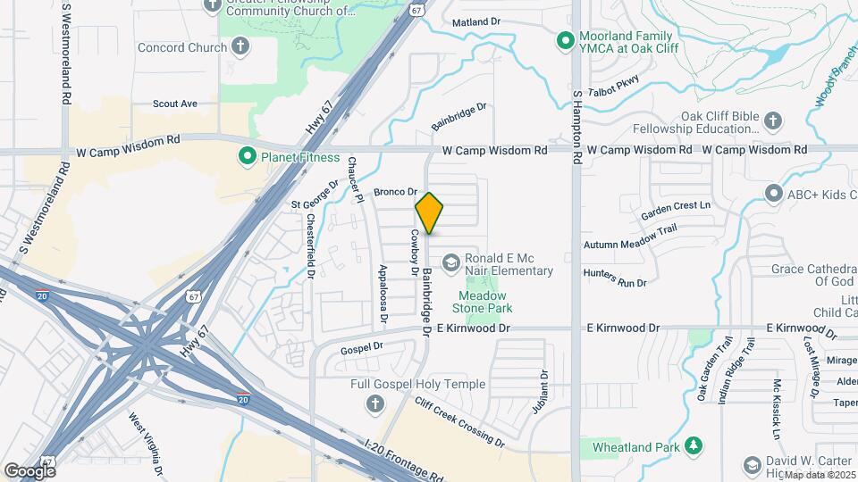 2765 Meadow Gate Ln Map and Location Details