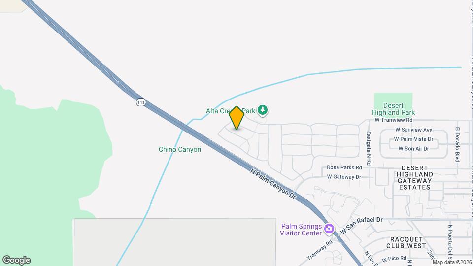 1222 Palmas Ridge Mapa y Detalles de la Ubicación