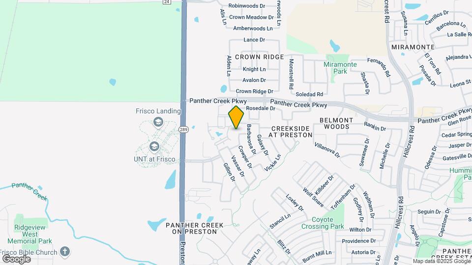 13183 Cowper Dr Map and Location Details