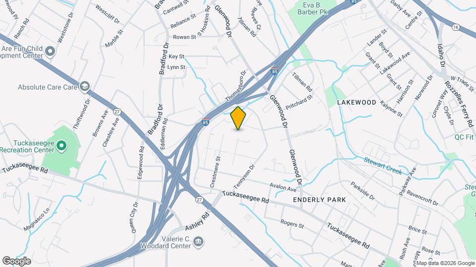 801 Davenport St Map and Location Details