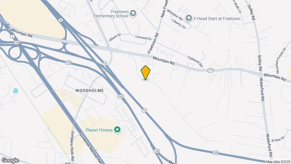 171 WOODGATE Cir Map and Location Details