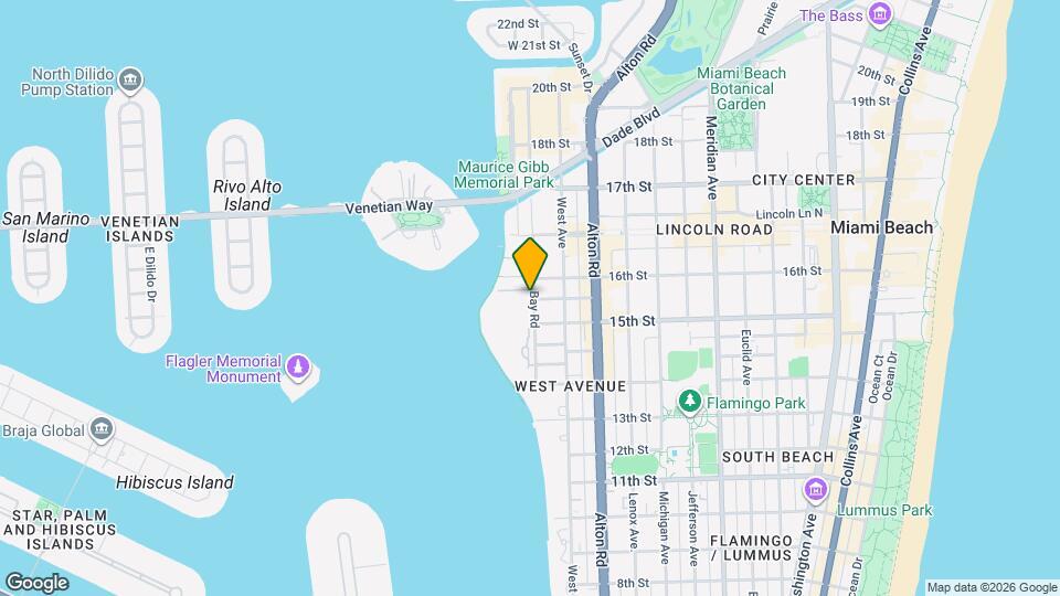 1517 Bay Rd, Unit SI ID1540510P Mapa y Detalles de la Ubicación