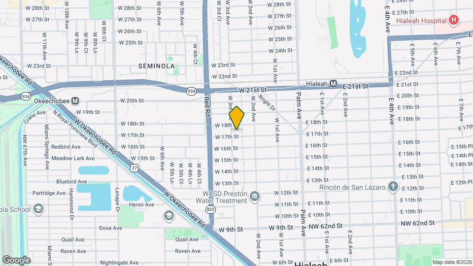 281 W 17th St Map and Location Details