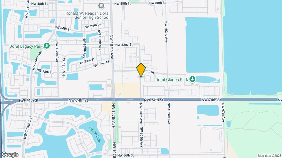 8031 NW 104th Ave Mapa y Detalles de la Ubicación