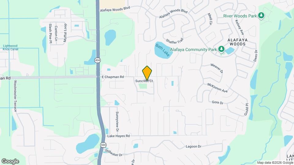 315 Suncrest Ct Map and Location Details