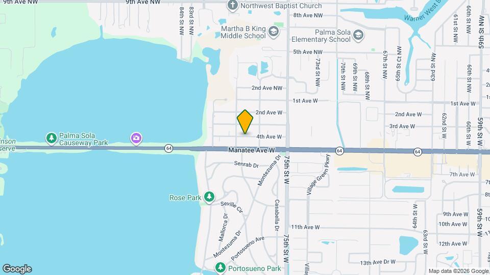 7618 4th Ave W Map and Location Details