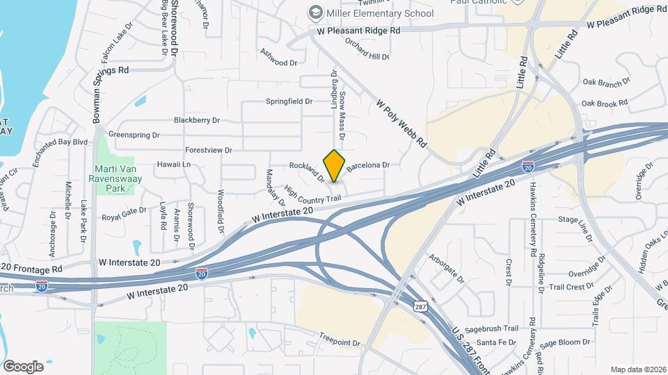 4611 Rockland Dr Map and Location Details